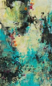 Teal interior design