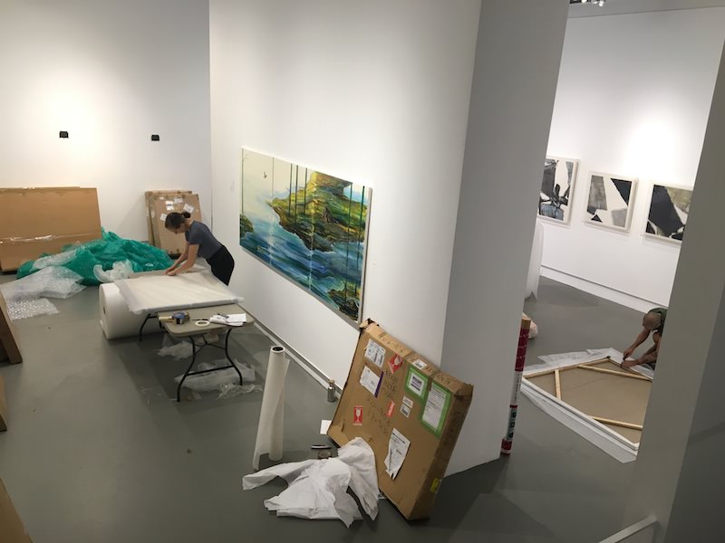 storing art