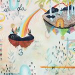Works by Jennifer Valenzuela and Gabriella Mirabelli