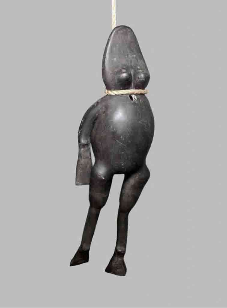 Lynched, 2007, Cast resin, 35" x 10" x 17" Lynched, 2007 by Jerry Atkins