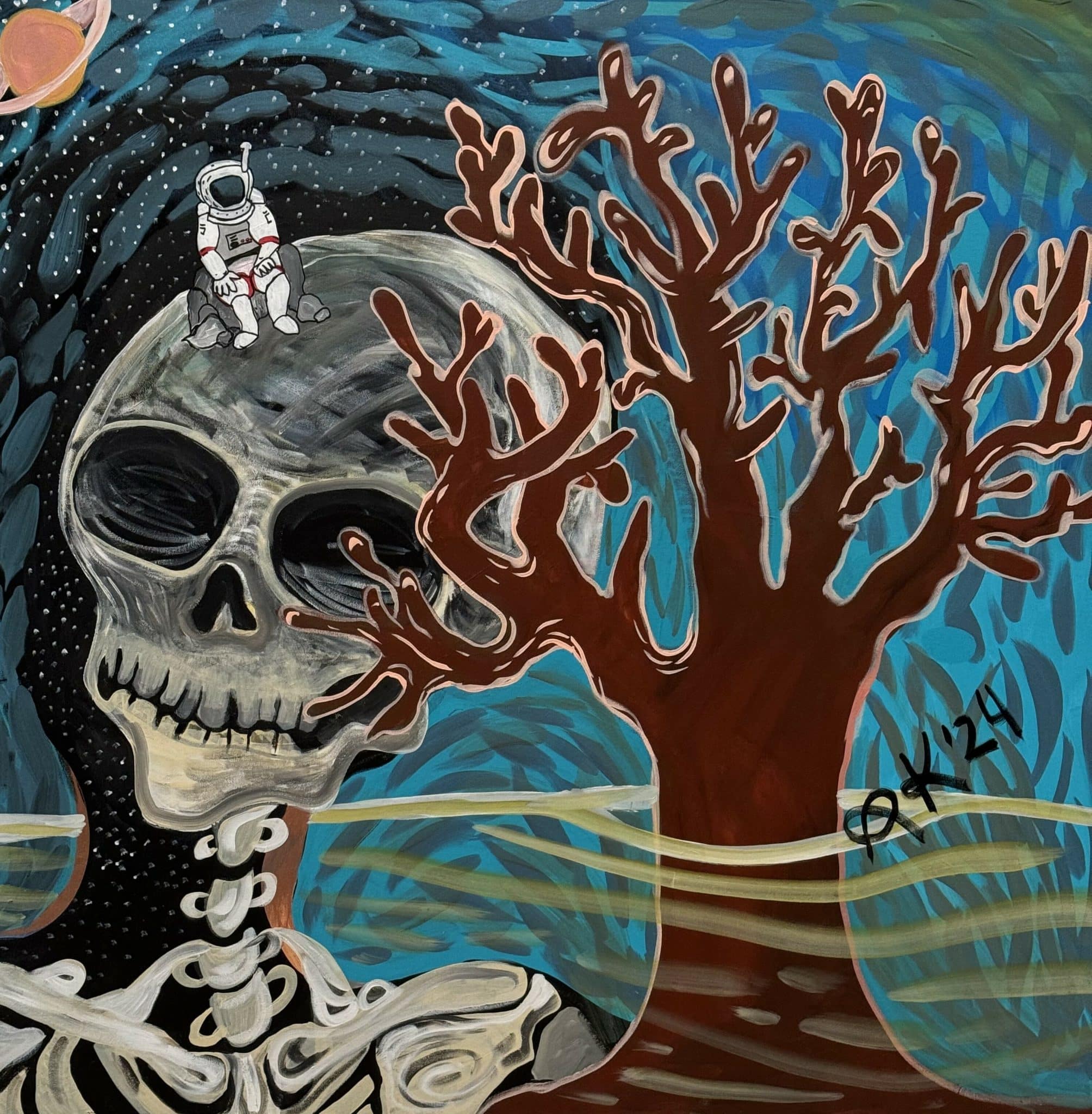 Olivia Kapoor’s Visionary Paintings 
