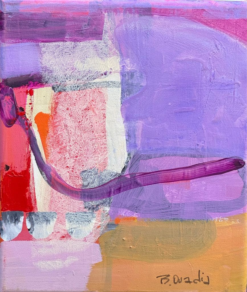Rachel Ovadia mixed media artwork