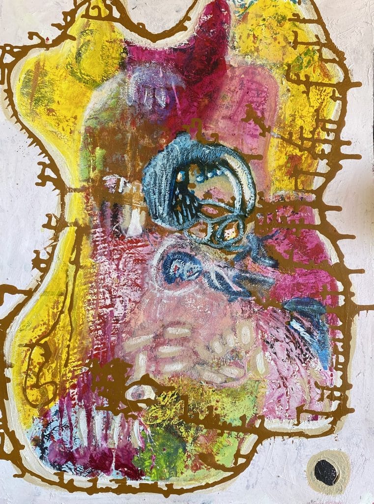 Lenor Bingham Acrylic painting