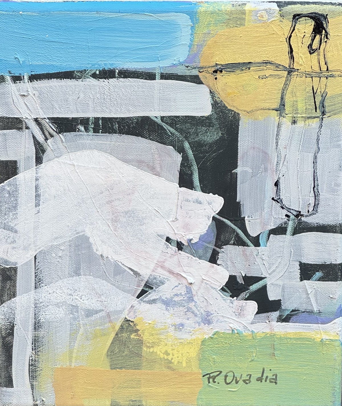 Rachel Ovadia's painting