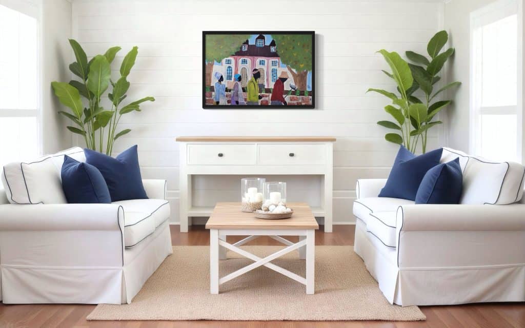 Tips for Combining Art and Furniture: Experiment with Textures