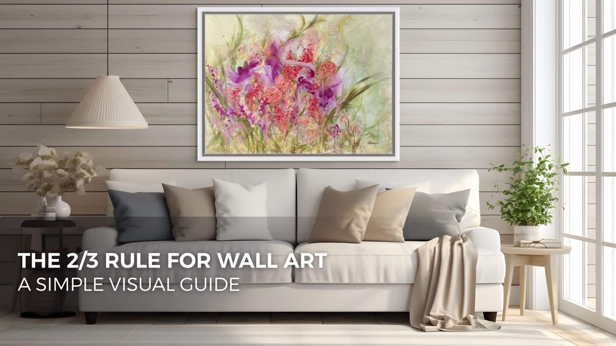 What Is the 2/3 Rule for Wall Art? A Simple Guide with Visual Examples